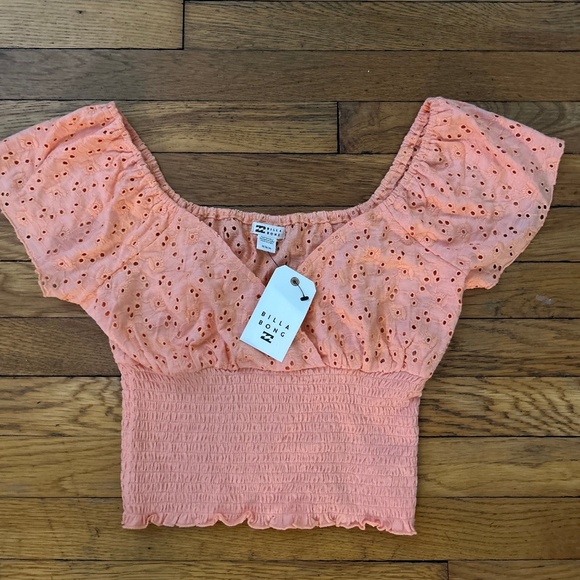 Billabong Eyelet Top - Picture 2 of 11